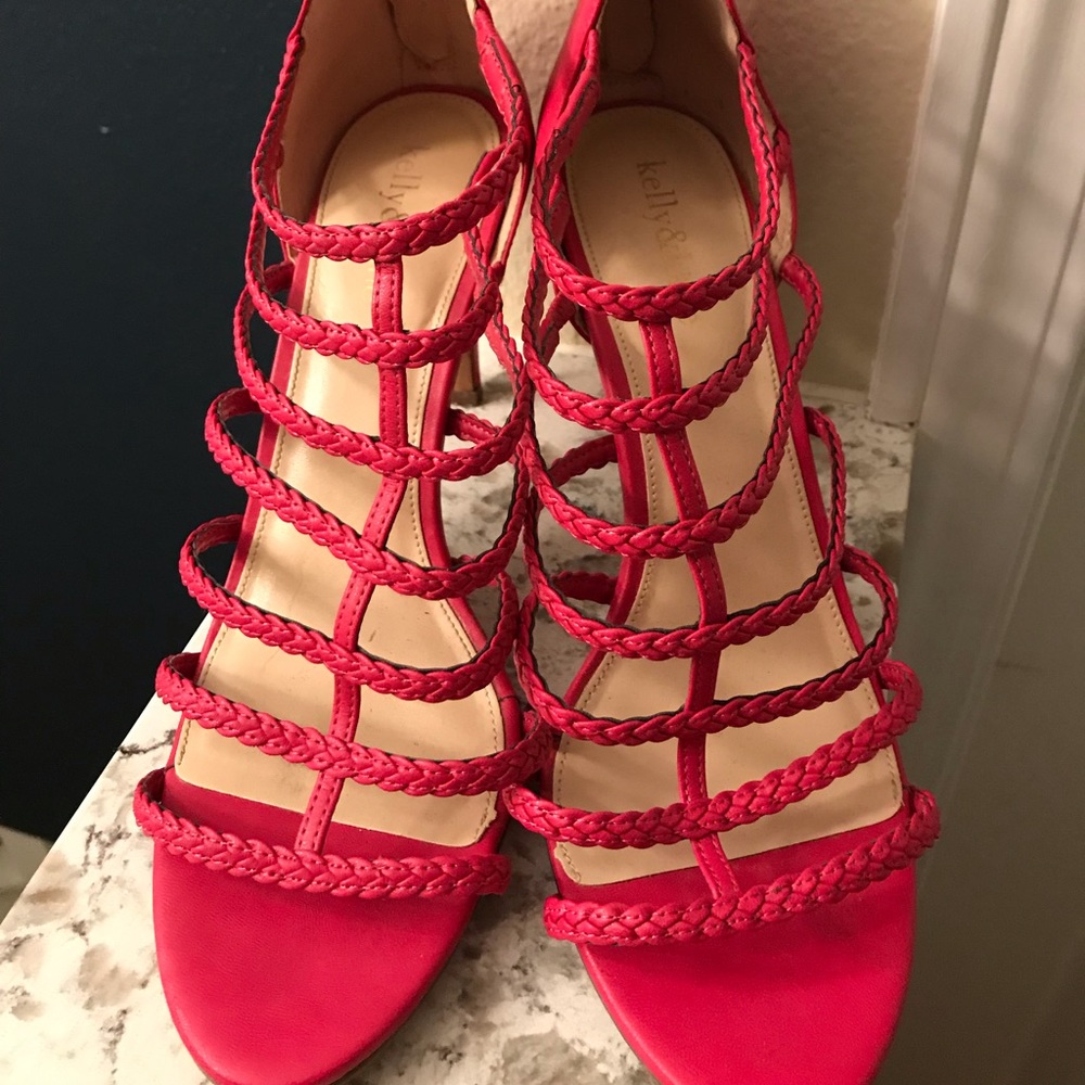 Beautiful pink Kelly and Katie heels. Size 10